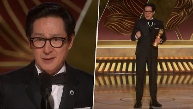 Golden Globe Awards 2023: Ke Huy Quan Wins Best Supporting Role Award For Everything Everywhere All At Once, Says 'Everything Is Unbelievable'