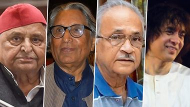 Raveena Tandon, Zakir Hussain, Rakesh Jhunjhunwala, Late Mulayam Singh Yadav Among Padma Winners to be Honoured on Republic Day 2023