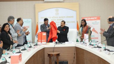 iNCOVACC Is a Testimony to Innovative Zeal of Our Scientists, Display of India’s Research and Innovation Prowess, Says Health Minister Mansukh Mandaviya