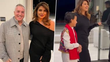 Priyanka Chopra Jonas Hosts Screening of Oscar Shortlisted Chhello Show Aka Last Film Show at Her LA Mansion (View Pics & Video)