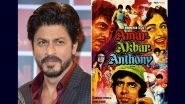 Shah Rukh Khan Addresses Pathaan Controversy, Compares Himself and John Abraham, Deepika Padukone to Characters of &lsquo;Amar Akbar Anthony&rsquo;