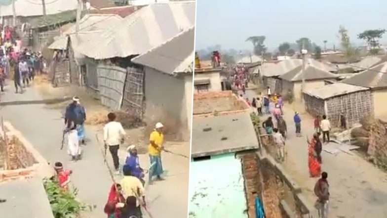 Bihar: Land dispute turns ugly in Katihar's Falka (Watch Video)