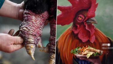 Vietnam's 'Dragon Chicken' With Big Lumpy Legs is a Popular Lunar New Year Delicacy; See Pics of The Expensive Dong Tao Chicken