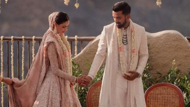 KL Rahul Wedding: Indian Batsman Ties Knot With Bollywood Actress Athiya Shetty, Check Photos of Newly Married Couple