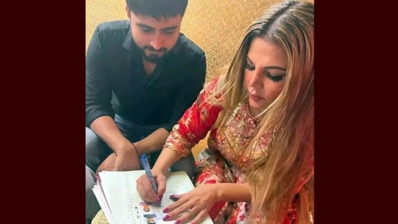 Rakhi Sawant and Adil Khan’s ‘Court Wedding’ Pic Goes Viral!
