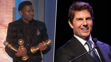 Jerrod Carmichael Mocks Tom Cruise – Latest News Information updated on  January 11, 2023 | Articles & Updates on Jerrod Carmichael Mocks Tom Cruise  | Photos & Videos | LatestLY