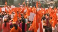 Mumbai: Hindu Janajagruti Samiti Holds Protest March Against ‘Love Jihad’ in Dadar (Watch Video)
