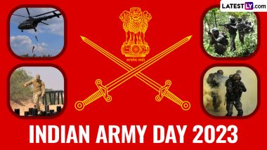 Indian Army Day 2023 Images & Bhartiya Sena Diwas HD Wallpapers for Free Download Online: WhatsApp Messages, Patriotic Quotes and Greetings To Share on This Day
