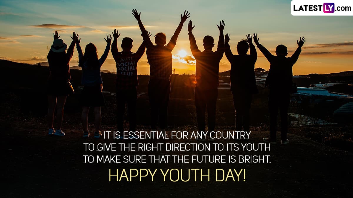 National Youth Day 2023 Wishes and Greetings: WhatsApp Messages, Images ...