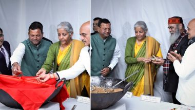 Budget 2023: Traditional Halwa Ceremony Held on January 26 to Mark Final Stage of Preparation (See Pics)