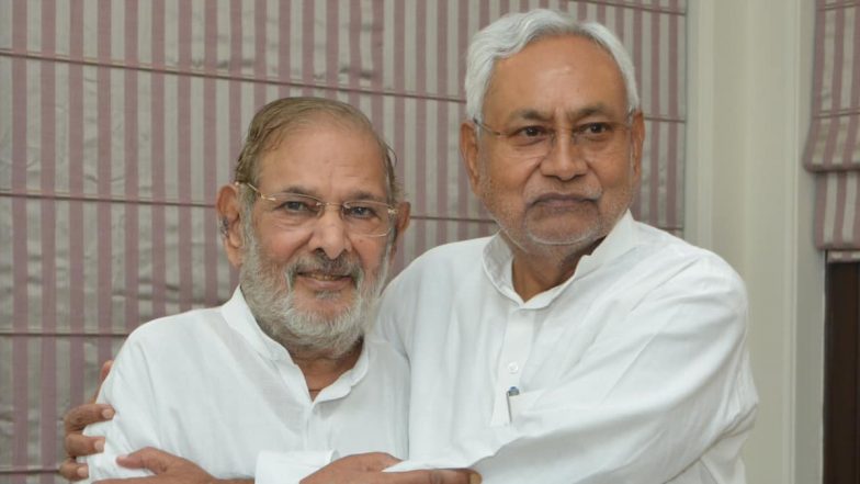Sharad Yadav Dies: Bihar CM Nitish Kumar Condoles Demise of Socialist Leader and Former Union Minister