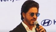 Shah Rukh Khan Sings 'Tujhe Dekha To Ye Jana Sanam' at 2023 Auto Expo (Watch Video)