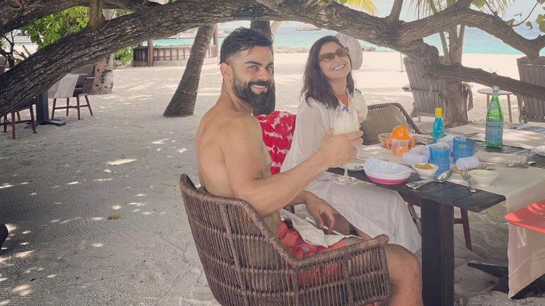 Virat Kohli Shares Romantic Picture With Wife Anushka Sharma Ahead of IND vs SL 3rd ODI 2023 (See Pic)