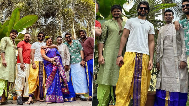 Vijay Deverakonda Wishes Fans ‘Happy Sankranti’ With Photos of His Family (View Pics)