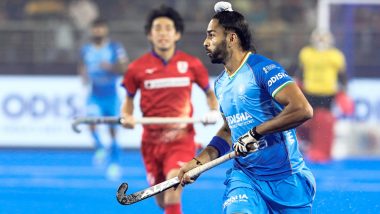India 8–0 Japan, Men’s Hockey World Cup 2023: A Spirited Second Half Performance Helps the Hosts to Cruise Past Japan in Classification Round