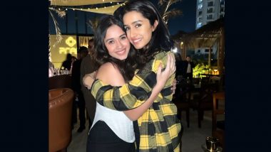Jannat Zubair and Shraddha Kapoor Are Newest BFFs in Town? Luv Ka The End Co-Stars Share a Tight Hug (View Pic)