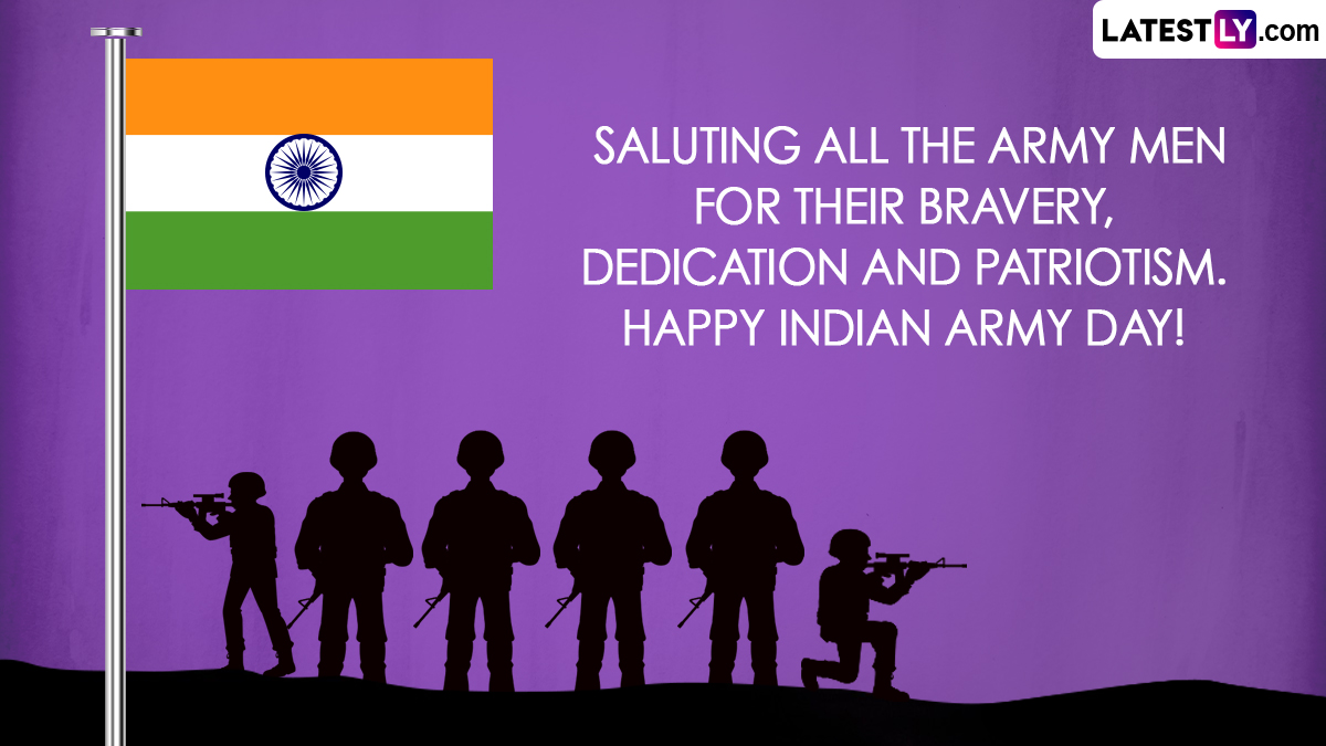 Indian Army Day 2023 Wishes & Greetings: WhatsApp Messages, Images ...