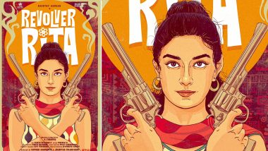 Revolver Rita: Keerthy Suresh Reveals Retro Vibe First Look Poster for Her Upcoming Film (View Pic)