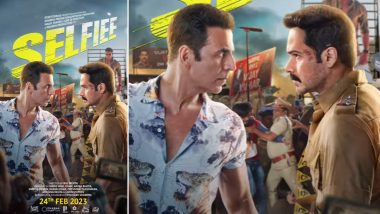 Selfiee Motion Poster Out! Akshay Kumar and Emraan Hashmi’s Film To Release on February 24