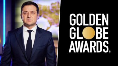 Golden Globe Awards 2023: President Volodymyr Zelenskyy Thanks the Free World for Their Support of Ukraine, Says 'There Will Be no Third World War' (Watch Video)