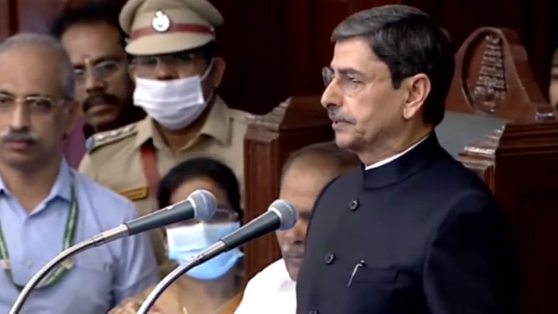 Tamil Nadu: Chaos in State Assembly During Governor RN Ravi’s Address (Watch Video)