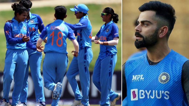 Virat Kohli Congratulates Indian Women’s U19 Team As They Lift Inaugural ICC U19 Women’s T20 World Cup 2023