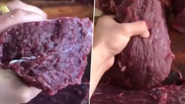 Dead Meat Shivering? Old Video Of Piece of Raw Beef Spasming Is Going Viral; May Make You Throw Up!