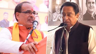 Madhya Pradesh CM Shivraj Singh Chouhan Hits Back at Kamal Nath Over ‘Threat’ to Police, Calls Him ‘Frustrated Politician’