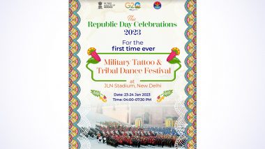 Republic Day 2023: Military Tattoo and Tribal Dance Festival to Be Held As Part of Celebrations on January 23, 24