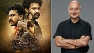 Anupam Kher Congratulates RRR Team For &lsquo;Naatu Naatu&rsquo; Oscar Nominations, Says &lsquo;Greatest News for Indian Cinema&rsquo;