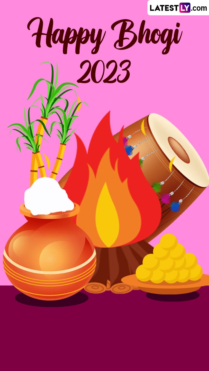 Happy Bhogi 2023 Greetings, Images and Messages For Loved Ones ...