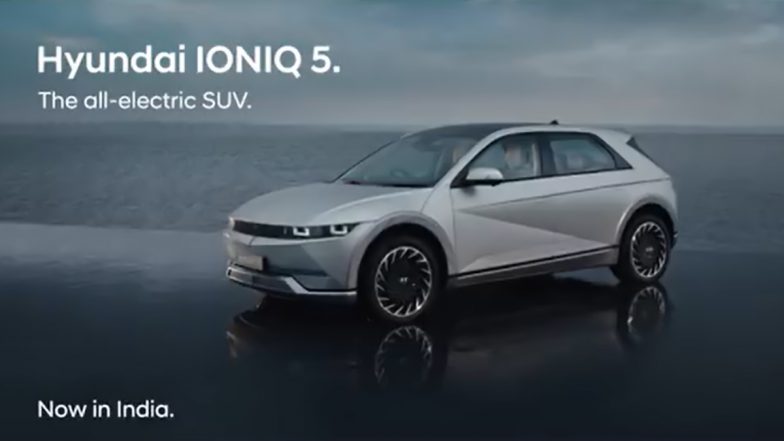 Auto Expo 2023: Hyundai IONIQ 5 EV Launched; Find Price and Car Details Here (Video)