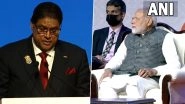 Pravasi Bharatiya Diwas 2023: Suriname President Chandrikapersad Santokhi Greets PM Narendra Modi in Hindi, Expresses Grief Over Death of Prime Minister&rsquo;s Mother (Watch Video)