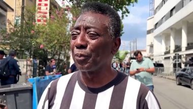 Pele Lookalike Nicanor Ribeiro Visits Pele’s Funeral To Pay Final Tribute (Watch Video)
