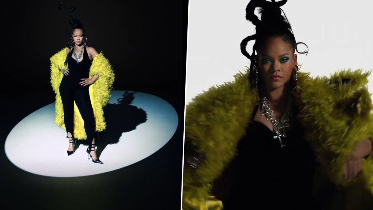 Hollywood News, Singer Rihanna Shares Promo of Super Bowl Halftime Show  Performance