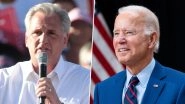 US House Speaker Election Results 2023: Joe Biden Congratulates Kevin McCarthy on Being Elected; Says &lsquo;This Is a Time To Govern Responsibly&rsquo;