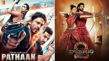 Pathaan Box Office: Shah Rukh Khan, Deepika Padukone and John Abraham's Film Beats Baahubali 2 to Be Fastest to Enter Rs 300 Crore Club