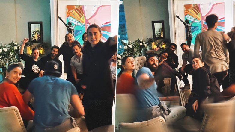 Karsima Kapoor Posts Lovely 'Fam Jam' Pics With Alia Bhatt, Ranbir Kapoor, Saif Ali Khan, Kareena Kapoor and Others!