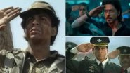 From Fauji, Main Hoon Na to Pathaan, Shah Rukh Khan Gets Emotional Seeing His &lsquo;Salute&rsquo; Scenes Throughout the Years (View Tweet)