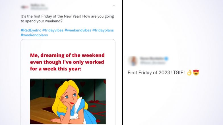 First Friday of 2023 Quotes and Messages: Netizens Talk About 'Productive' Weekdays and Wish 'Happy Weekend' As World Sees First Friday of the Year