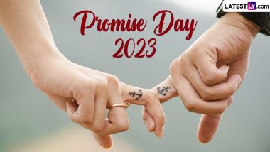 Promise Day 2023 Greetings and Messages: Share Wishes, Images, HD Wallpapers and SMS on This Important Day of Valentine’s Week