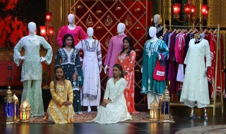Shark Tank India 2: Mother-Daughter Duo’s Chikankari Work Impresses Judges