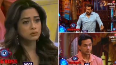 Bigg Boss 16: Salman Khan Scolds Tina Datta for Giving Mixed Signals About Her Feelings to Shalin Bhanot (Watch Video)