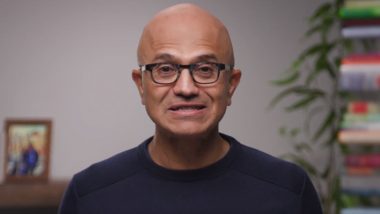 Microsoft Chairman and CEO Satya Nadella Says the Age of AI Is Upon Us and His Company Is Powering It