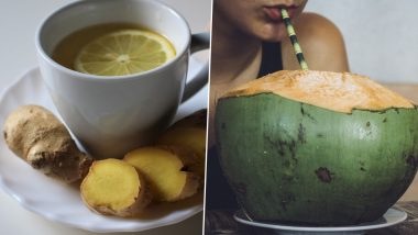 After-Party Detox: From Ginger Tea to Coconut Water; 5 Items to Naturally Clean Your System and Flush Out Toxins After New Year Celebration