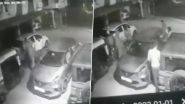 Delhi Hit-and-Run Case: CCTV Video of All 5 Accused Surfaces, Shows Them At DDA Parking in Rohini Checking Car Hours After Crime