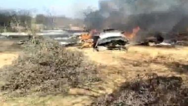 Sukhoi-30, Mirage 2000 Crash: Two Aircraft Crash Near Morena in Madhya Pradesh (Watch Video)