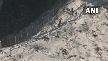 India News | J&K: Indian Army in Uri Continues Patrolling in Harsh Winter Conditions