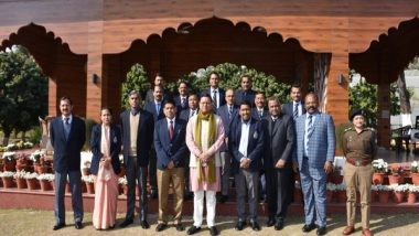 India News | Uttarakhand: Govt Officials Call on CM Dhami, Extend Greetings on New Year