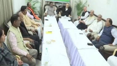 India News | Chhatisgarh: BJP Holds Meeting Ahead of Winter Session of the State Assembly